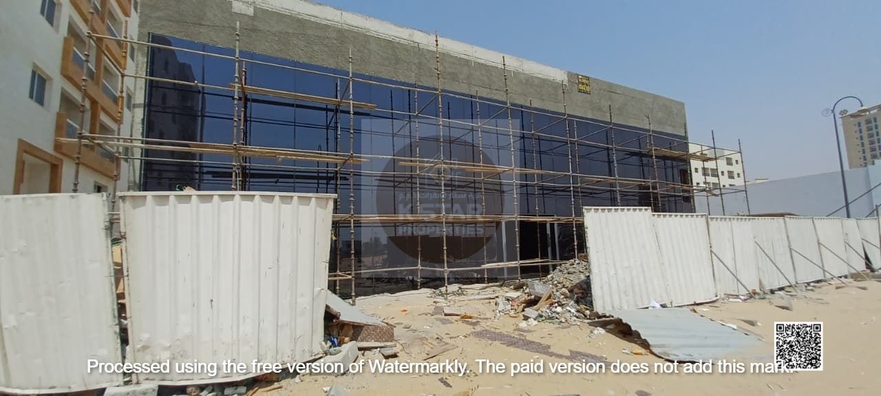 13000 SQ FT SHOWROOM FOR COMMERCIAL PURPOSE IN AL YASMEEN AREA AJMAN