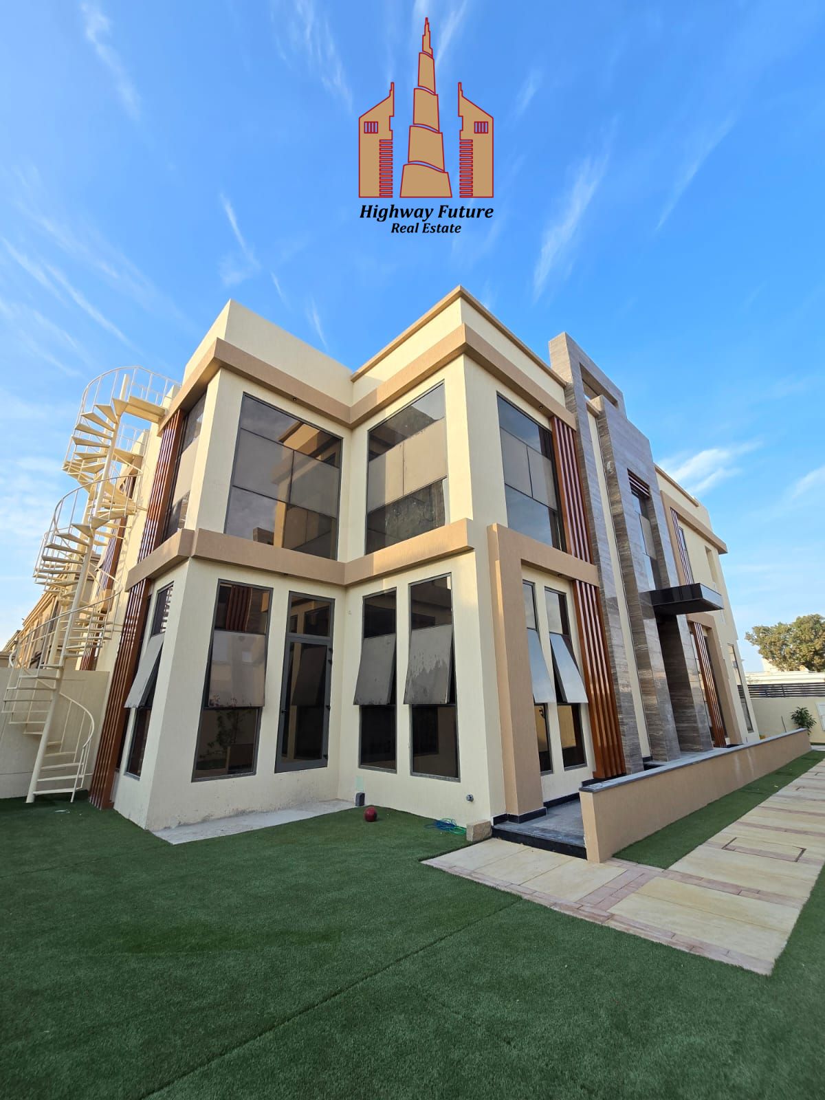 Brand new Villa Balcony maids room hall parking near park 180k 1 to 12 cheques