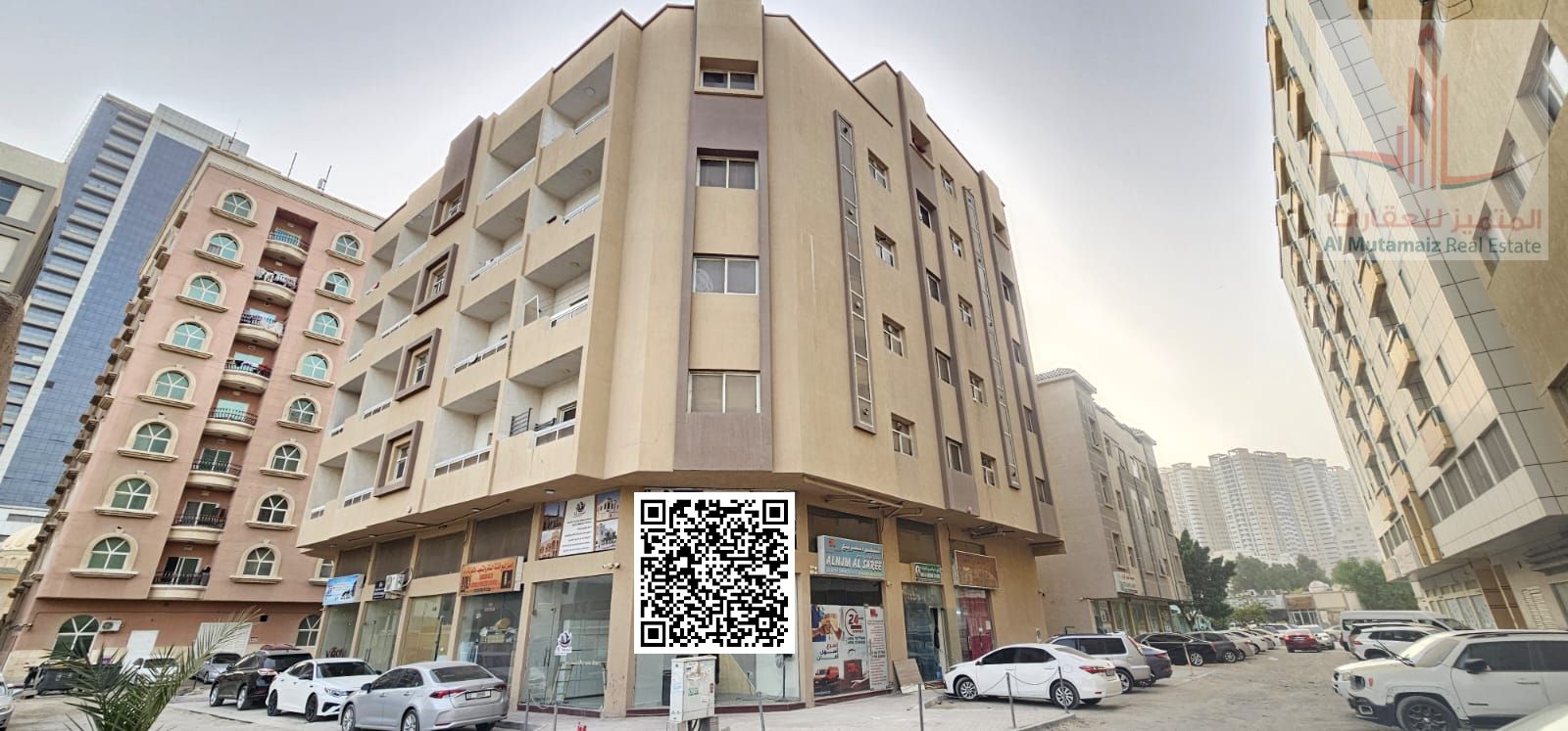 Strong Investment Opportunity to Own a Corner Residential Commercial Building in Al Rashidiya 3 Near Old Traffic Street with Stable Annual Income