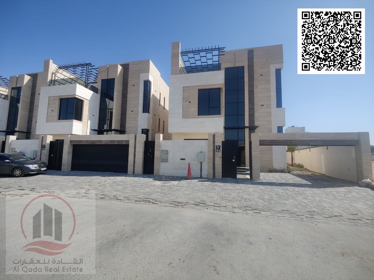 For sale, a villa in Ajman Al Helio, 5 master rooms, a Majles room, a hall, and a maid’s room, freehold for all nationalities, Installment with out do