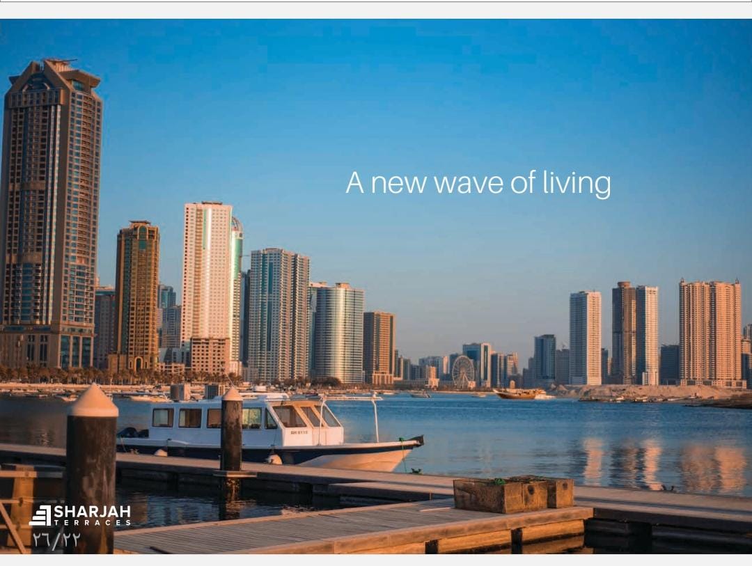 For Sale Distinctive Apartment with Sea View in Al Khan Sharjah Terraces,