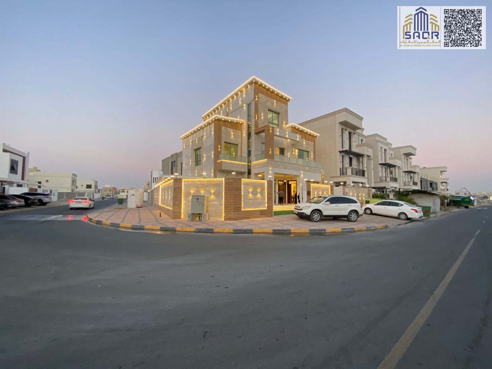 Luxury villa for sale in Al Zahia area, including registration and full ownership fees