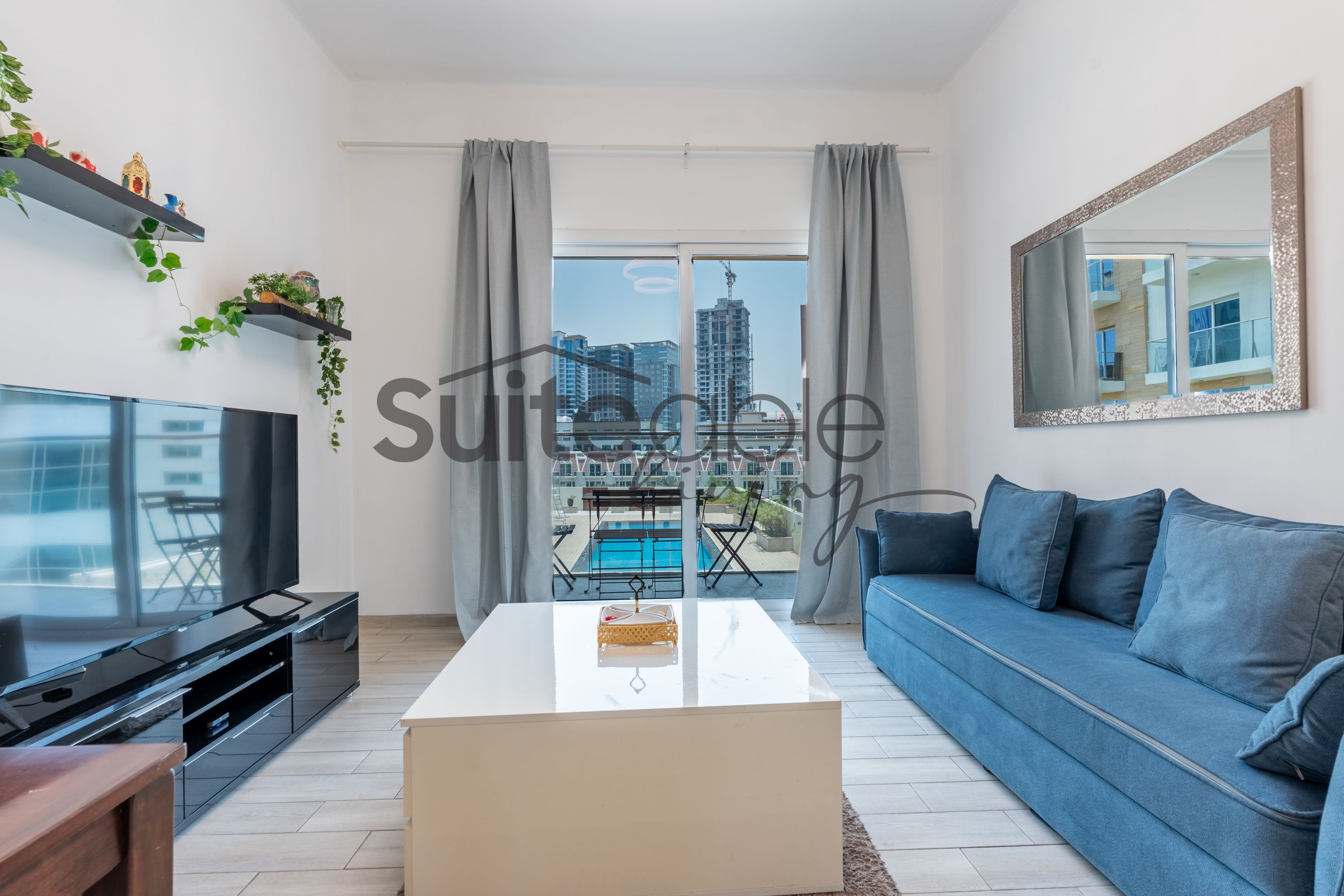 Contemporary 1-Bed Apartment in JVC