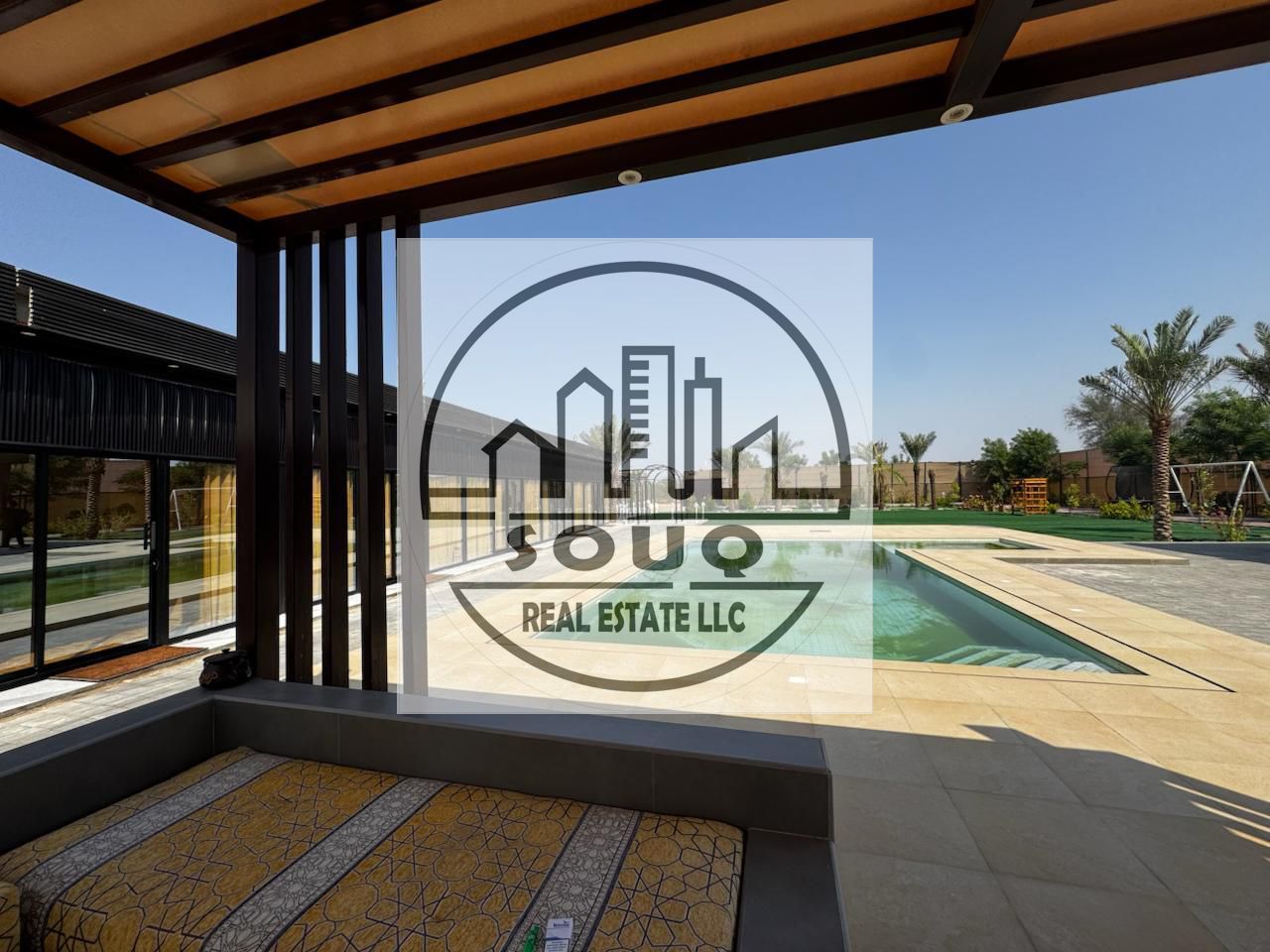 Spacious 5 BR Villa in Khatt with Private Pool & BBQ Area