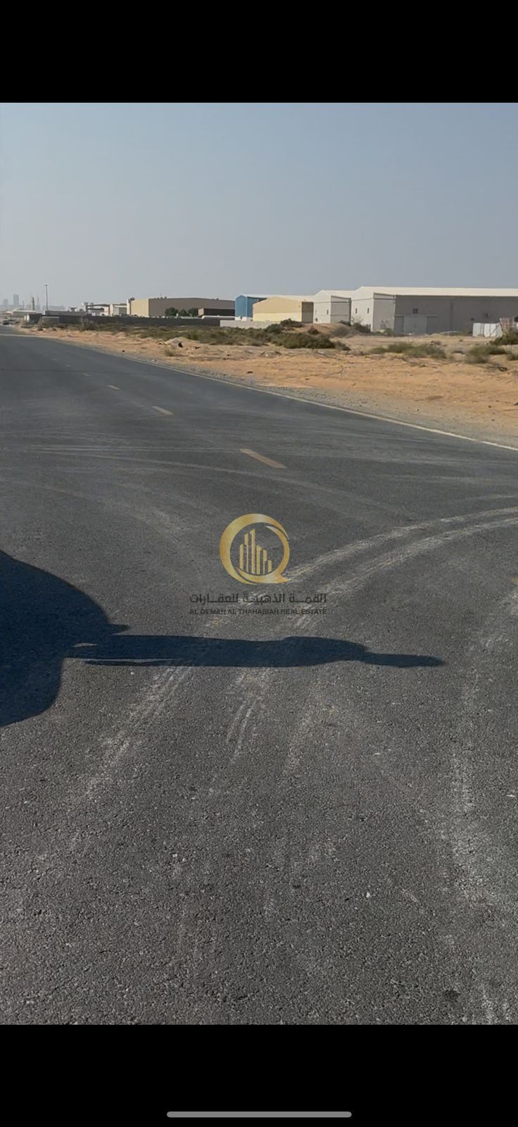 Land for sale in Al-Sajja Industrial Area in a very excellent location, owned by citizens and GCC nationals, with an area of 10,000 sq ft.