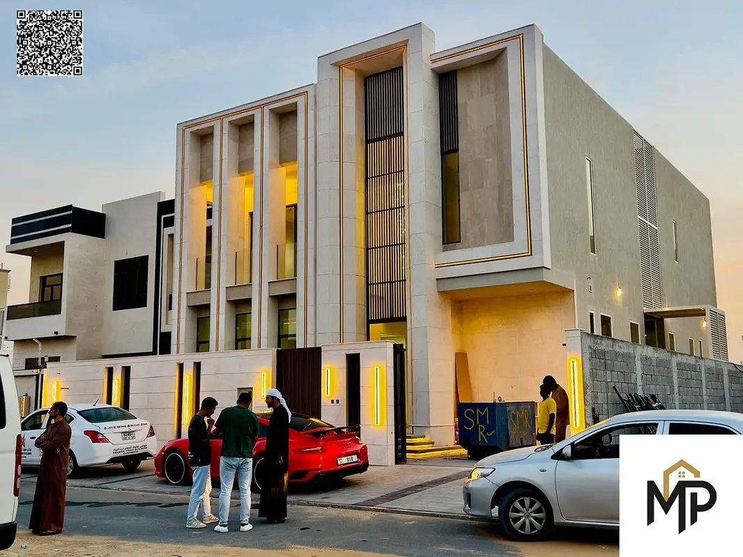 A unique opportunity at an attractive price and with no annual fees: Own a villa for sale in Ajman, first occupancy, freehold, super deluxe finishing,