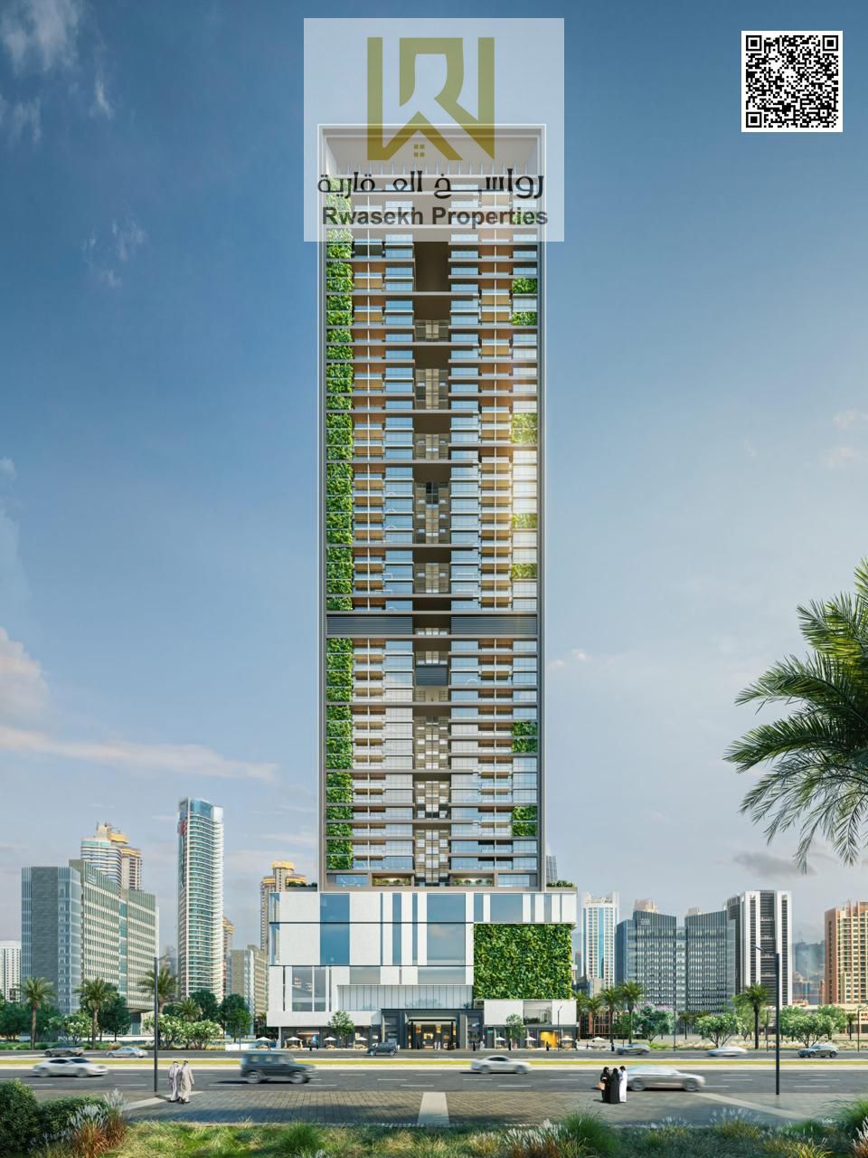 1-Bedroom Apartment in Sky Gardens Tower – Own with Only 35,000 AED Down!