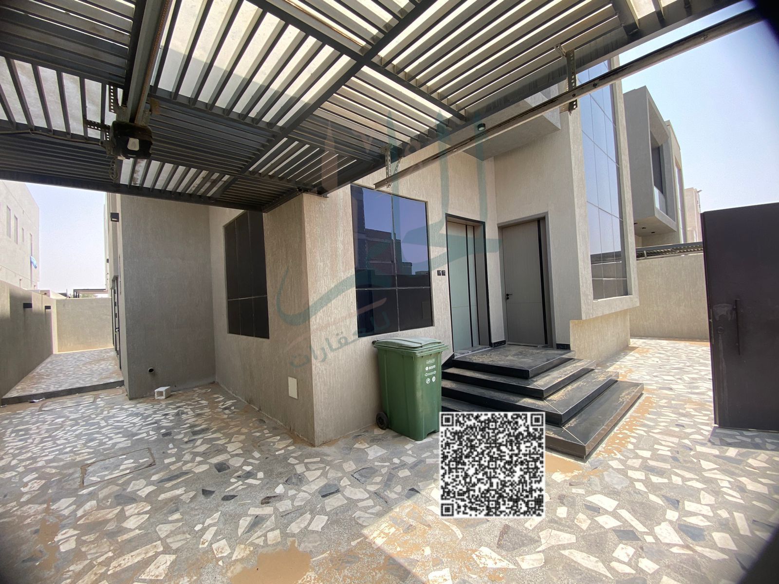 Villa for rent in Ajman Al Zahya area near Mohammed bin Zayed Split air conditioners Super deluxe finishing Decorations 4 master bedrooms upstai
