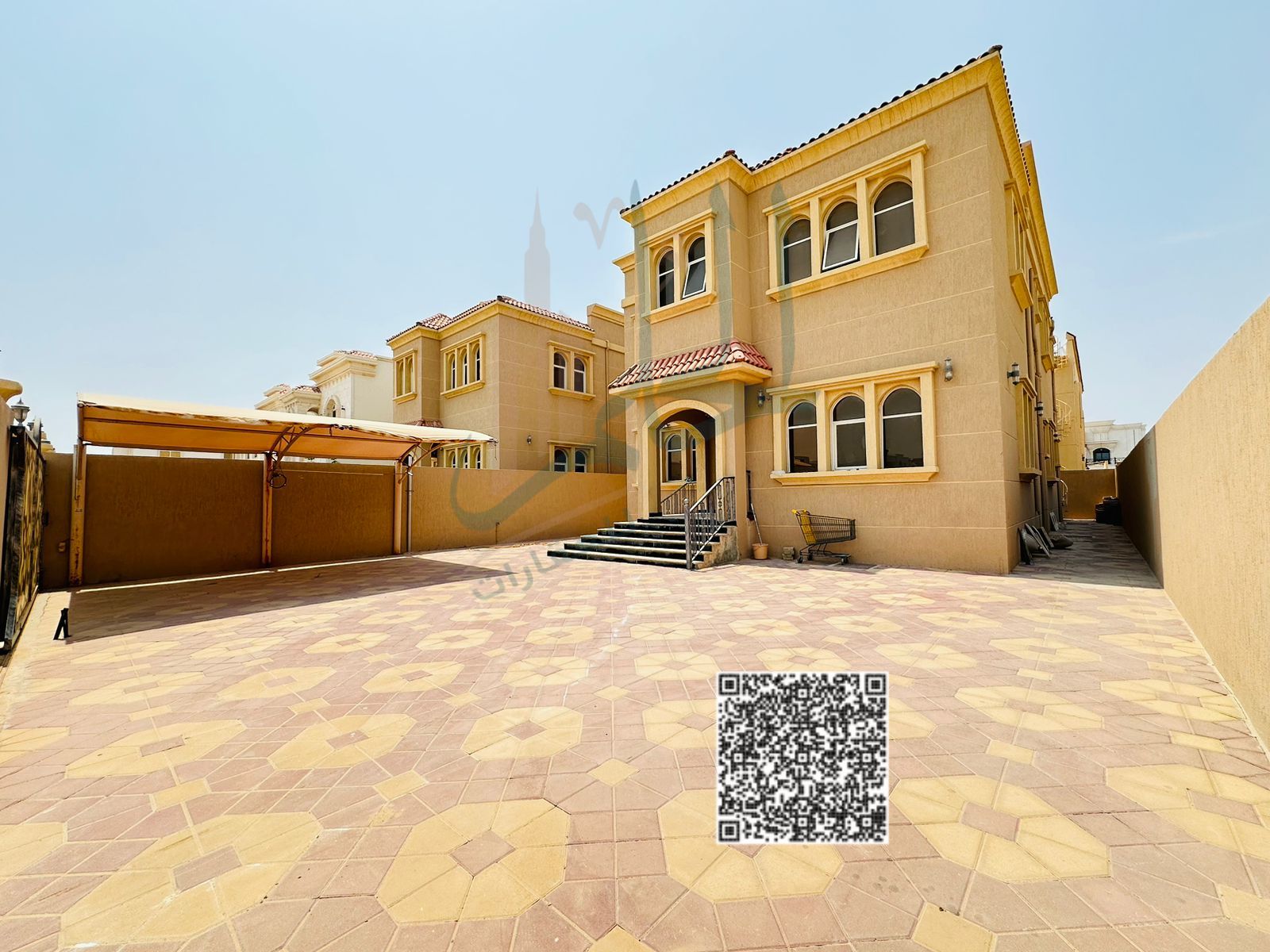 For rent: A luxurious villa in Al Mowaihat 1, Ajman, located in a prime and quiet residential area close to all amenities.