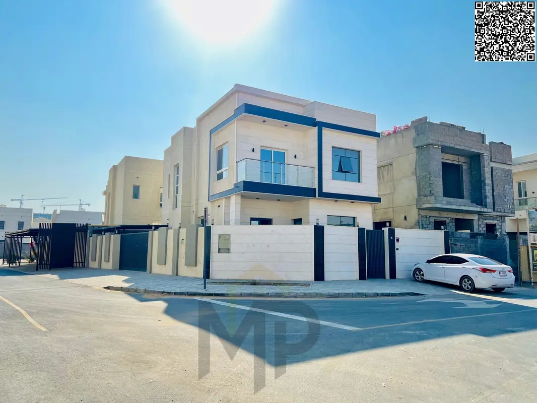 A corner villa at an affordable price, including air conditioning, in one of Ajman's most prestigious areas. Freehold ownership for all nationalities.