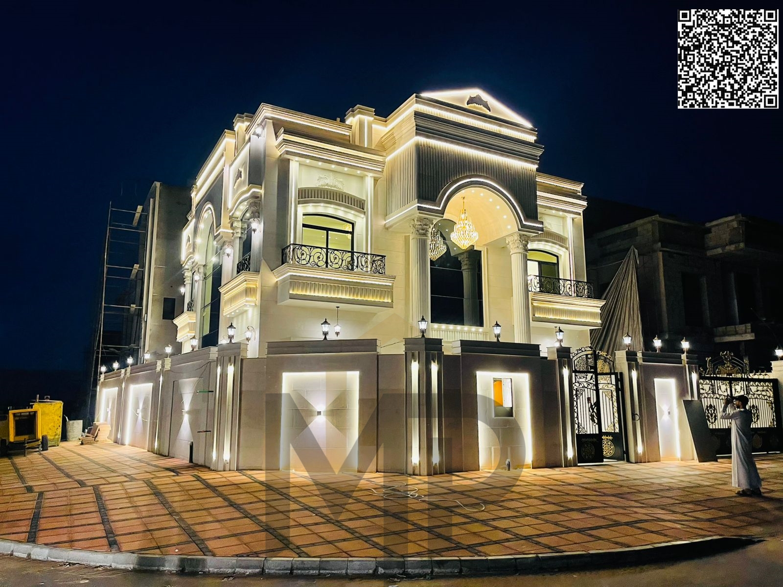 Luxury classic corner villa in Al Helio 2, registration fees included – excellent finishes – prime location near the mosque and Sheikh Mohammed Bin Za