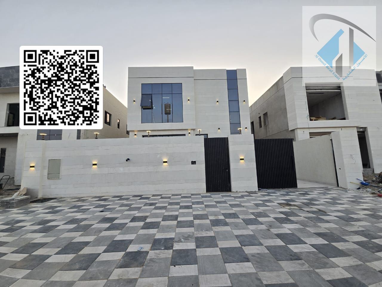 Luxury villa for sale with garden – Ajman | Registration fees included