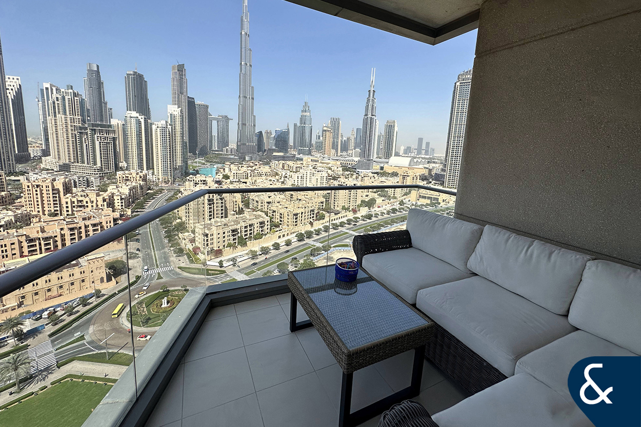 Upgraded | Vacant Now | Burj Khalifa View