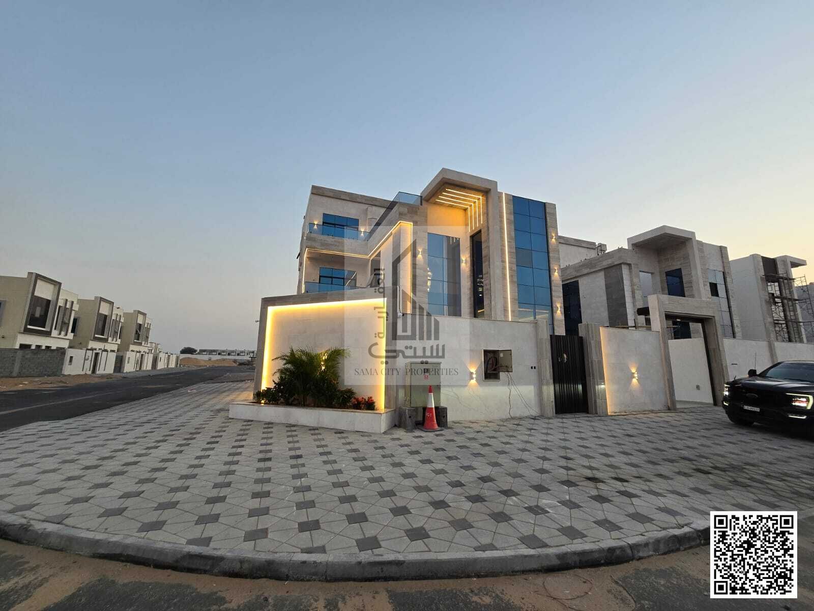 Modern luxury villa with high-end finishing