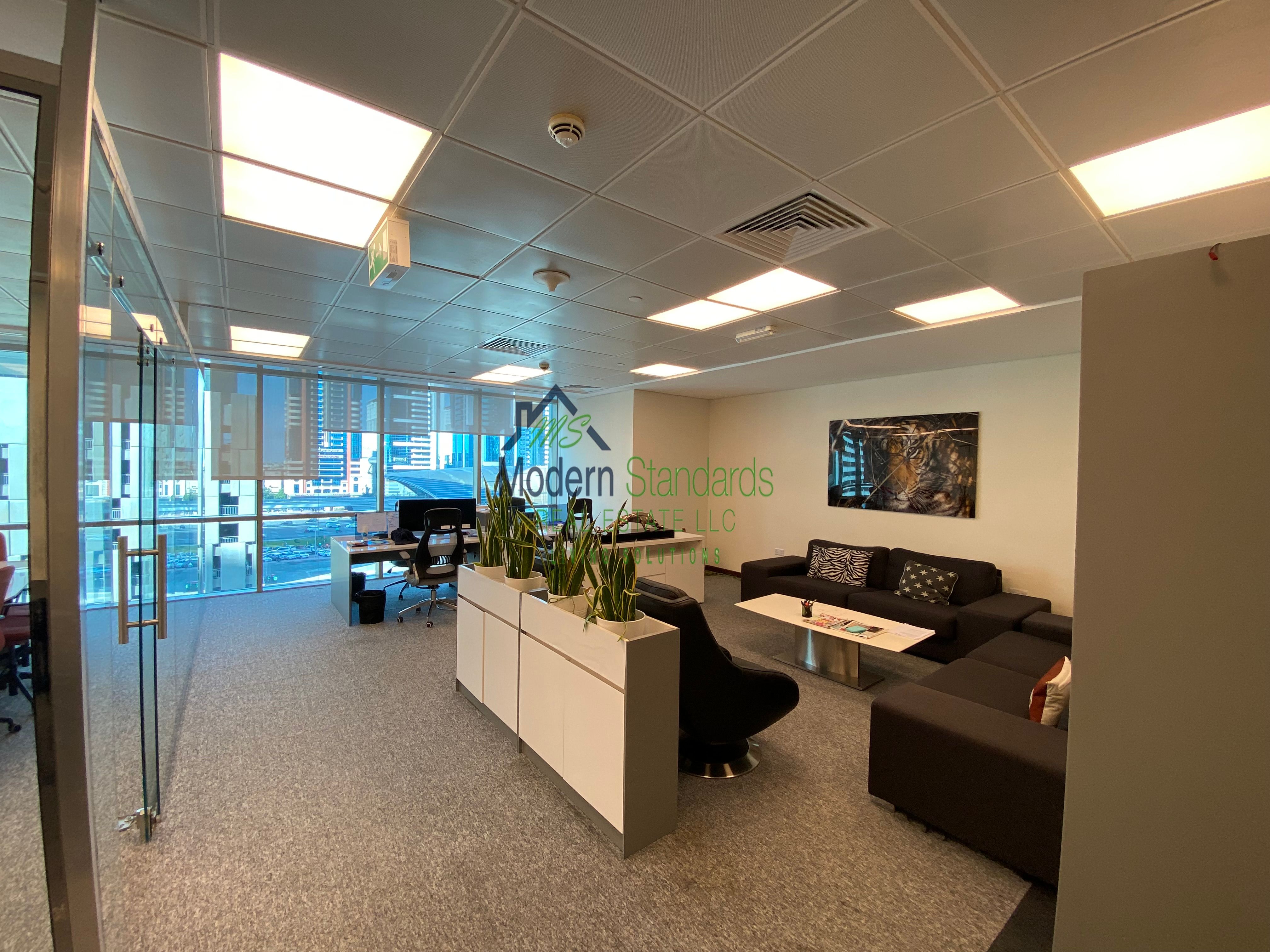 Premium Fully Furnished Office Near Metro | Liberty House | 1,000 Sqft | 2 Parking