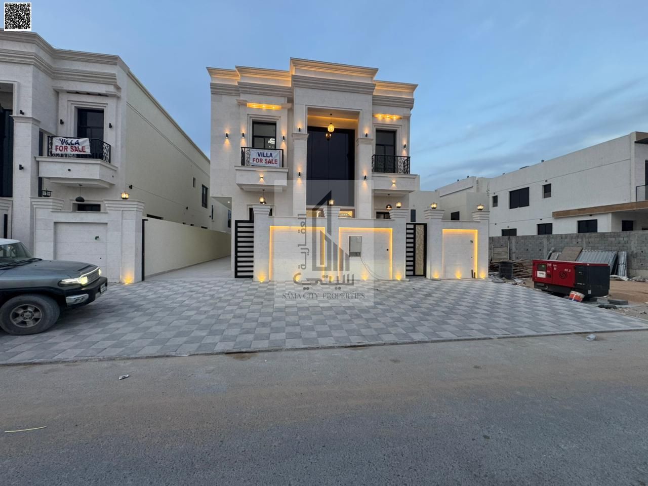Luxury villa for sale, high-end finishing, fees included