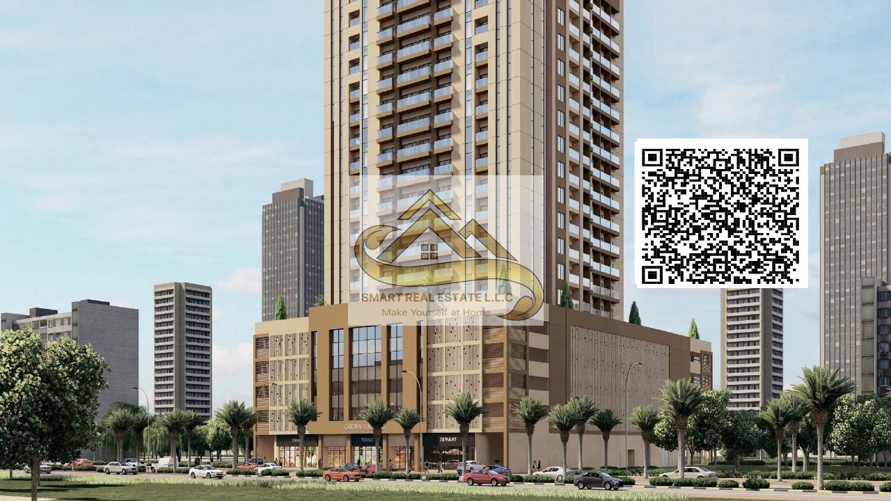 Ready-to-move-in apartment in Garden Residence – Ajman | Quiet location | Excellent finishing | Competitive price | Full facilities |Contact us now |