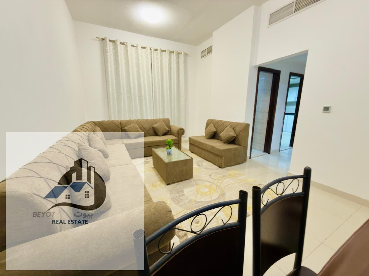 Fully Furnished 1 Bedroom Apartment for Monthly Rent Ajman – Al Nuaimiya 1 (Prime Location Close to All Services) Modern apartment with bra