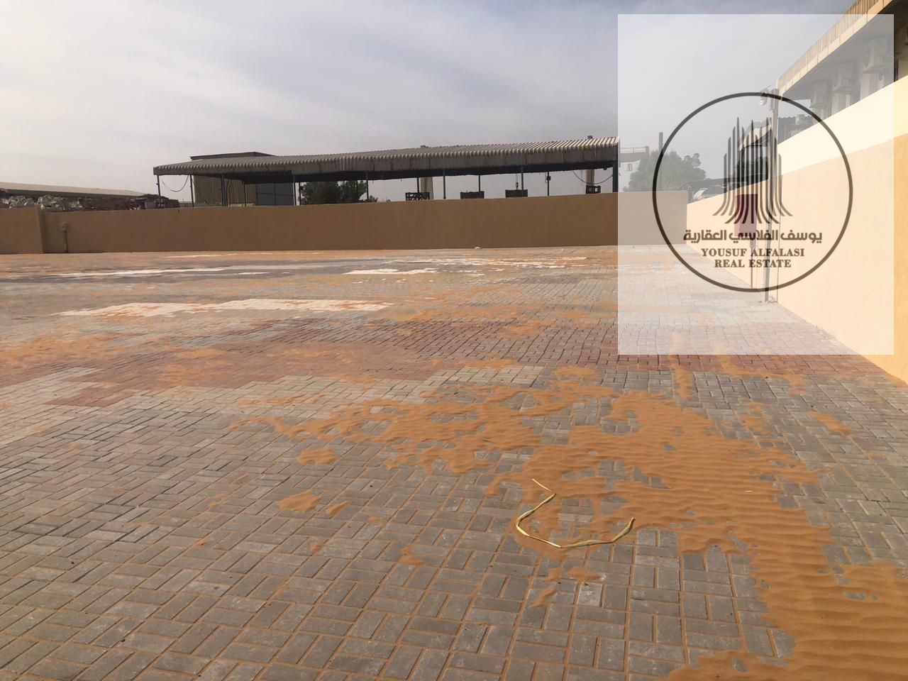 Industrial land, on a main street, 190 KVA, prime location, ready immediately