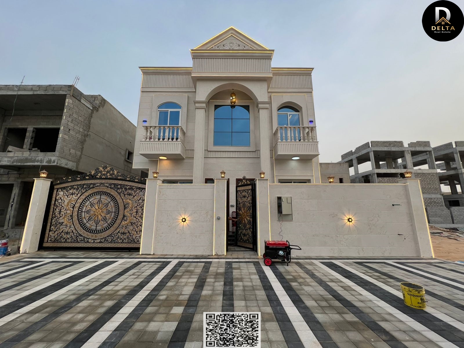 Luxury Villa for Sale in Al Zahia – Ajman Close to the Mosque | Modern Design | High-End Finishes | Prime Location Own a luxurious villa now in o