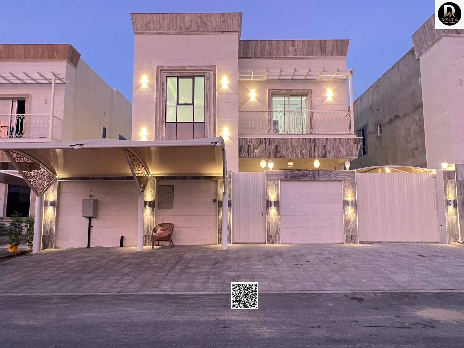 For Sale in Al Zahia – Luxury Villa with Fully Equipped Features 5 Bedrooms | Central Air Conditioning | Electricity, Water, and AC Included | Prim