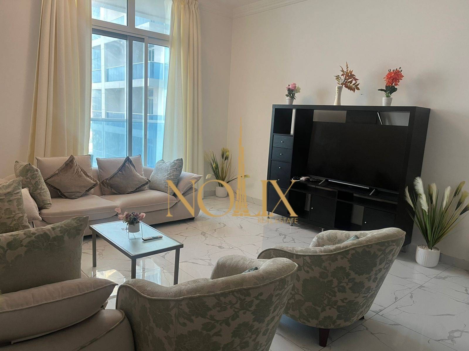 Stunning Full Sea View | 2BR Apartment in Oasis Tower 1 | Ajman
