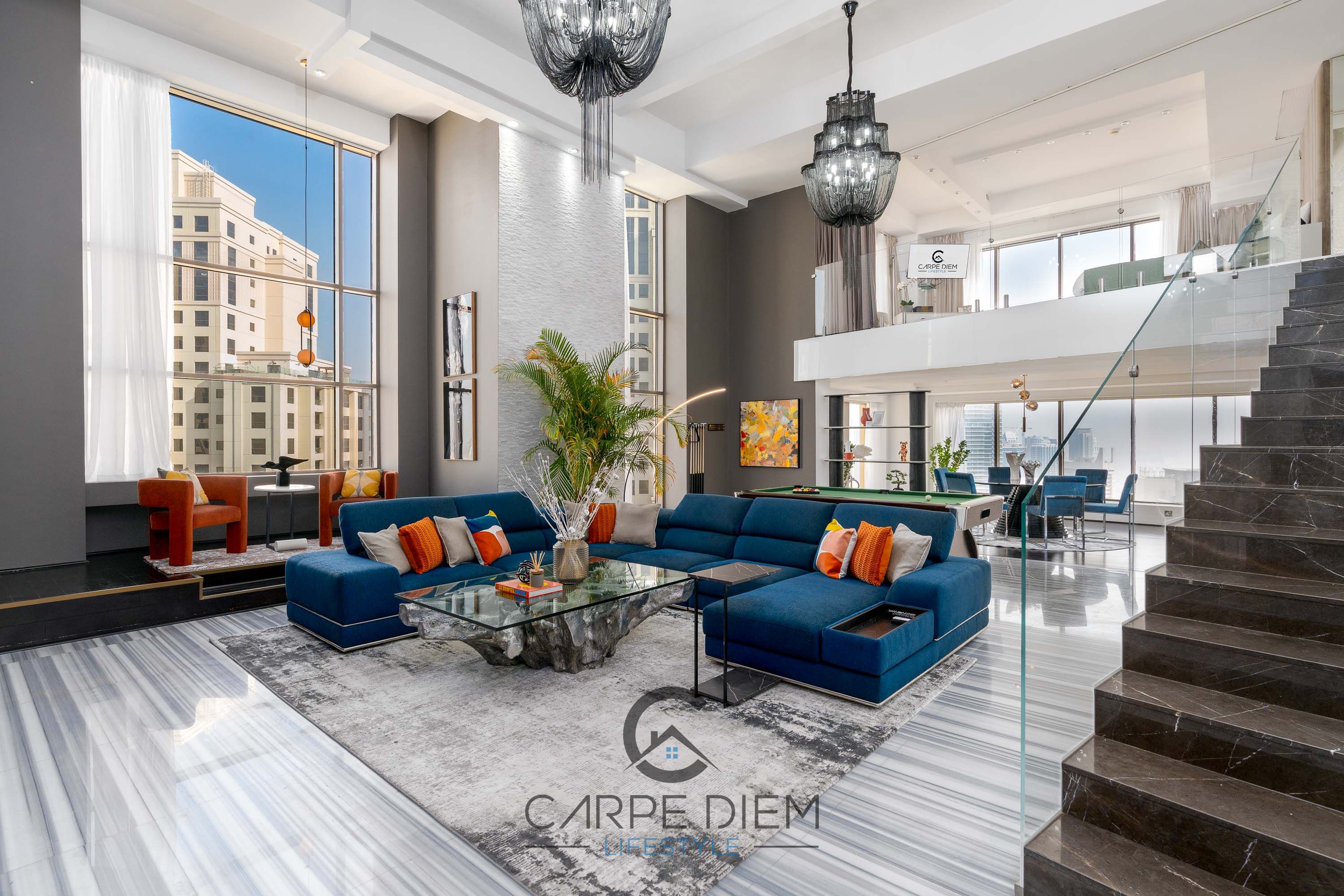 Unique Loft Type Two Bedroom in JBR - Beach Access