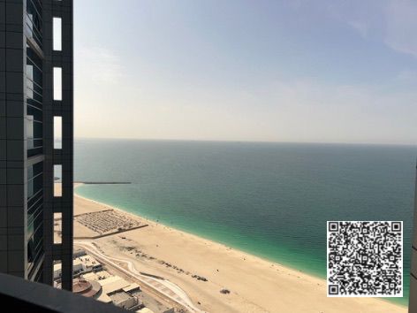 Full Sea View 2BHK for Rent in Corniche Tower | 2185 Sqft