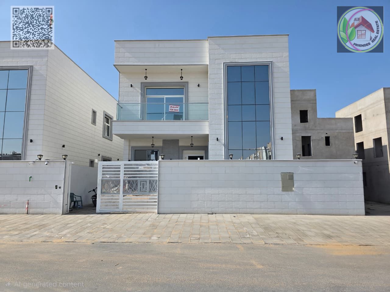 Villa in Al Zahiyah, Ajman | Registration and ownership fees included | Electricity, water, and air conditioning included | Freehold ownership for all