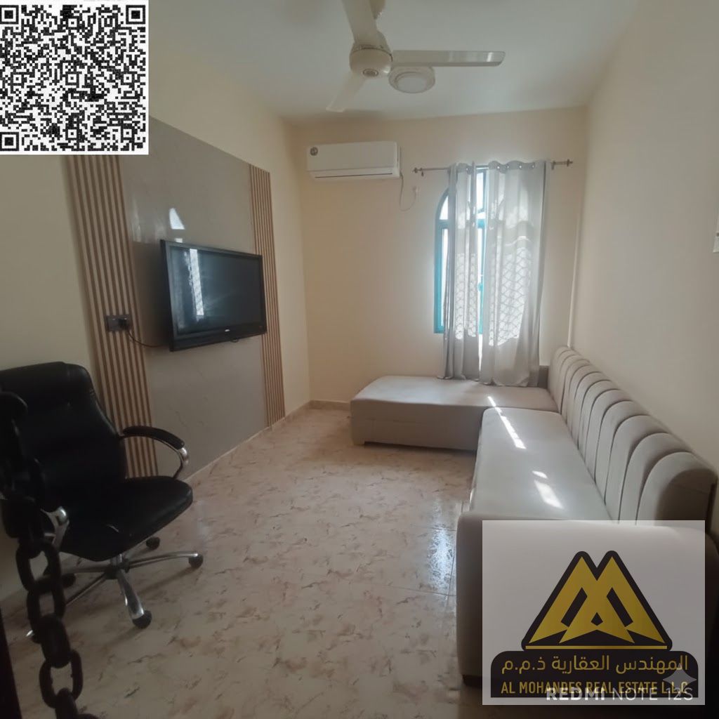 One bedroom and living room, second row from the Corniche, fully furnished and equipped | Flexible payment plans in 4 or 6 installments | Very spaciou