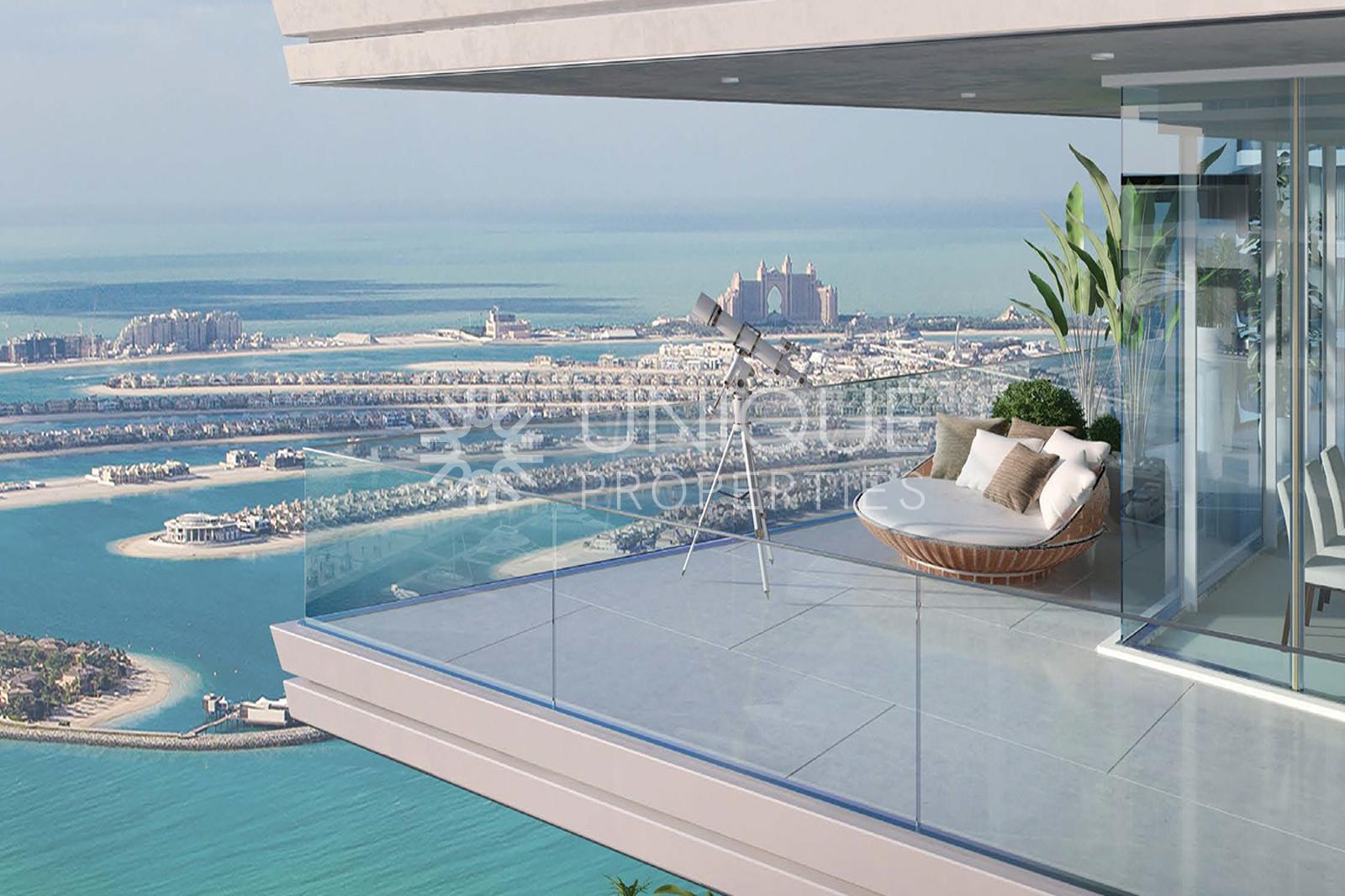54th Floor Penthouse | Full Palm Views