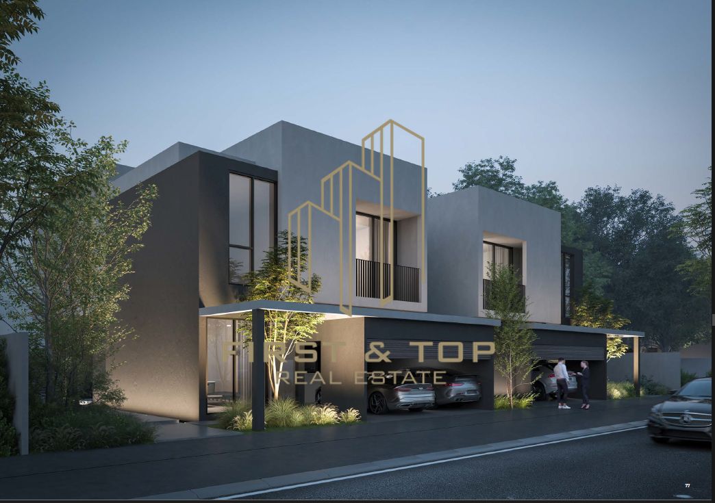 3 BHK Corner Townhouse | 5% DP | Freehold | Forest Community | Golden visa