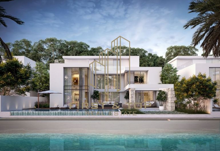 Beach Front Villa | Premium location | Corner | Freehold | Flexible Payment | Gated and Green community | Golden visa
