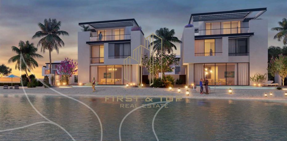 Beachfront villa | island living | Gated community | Freehold | Golden visa