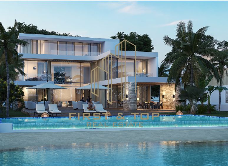 Waterfront villa with Pool | island living | Freehold | 10% DP | Golden visa