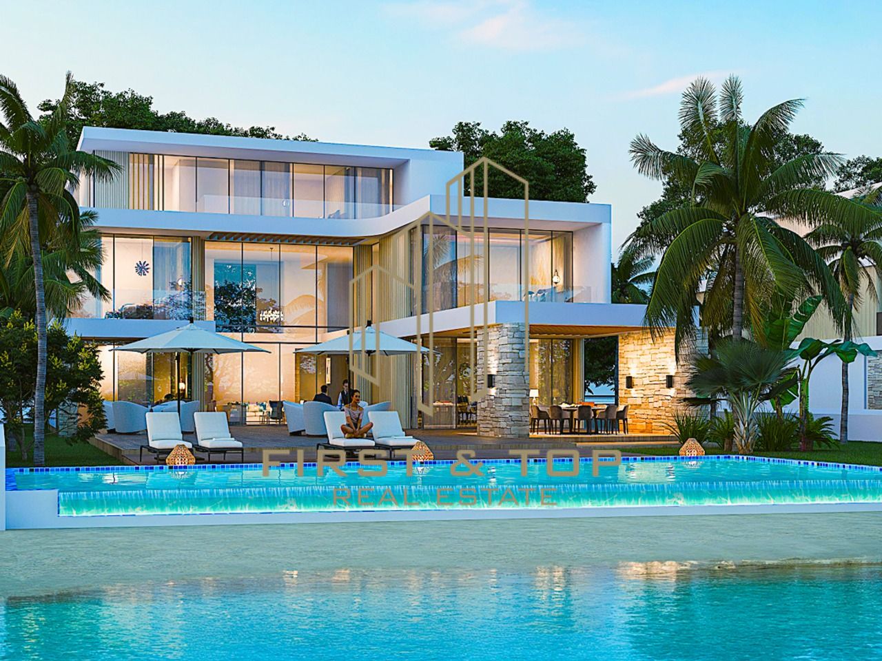 Own a 6BR Waterfront Mansion on a Private Island in Umm Al Quwain