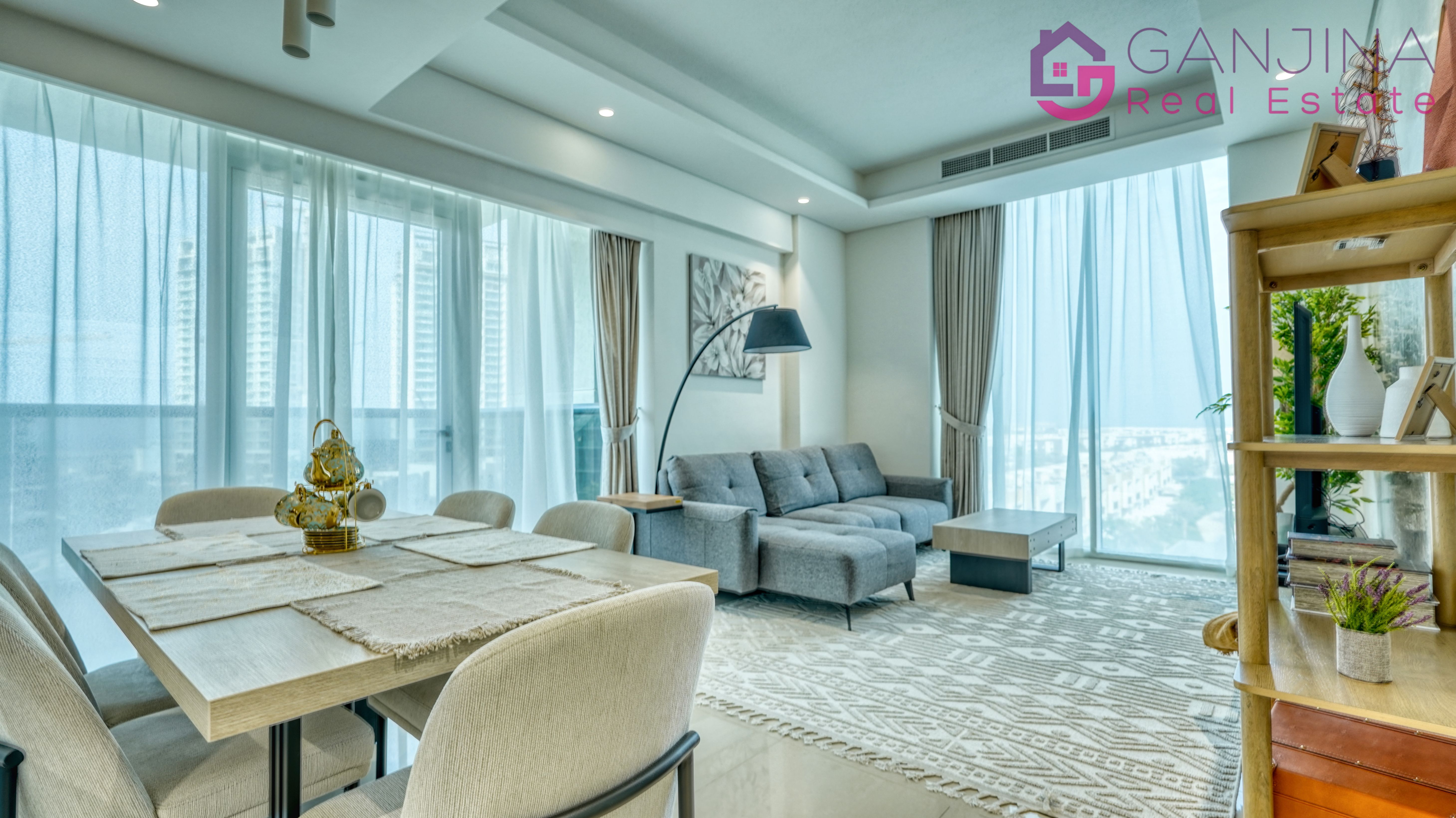 Stunning Furnished 2BR in Gateway 2 | Mina Al Arab