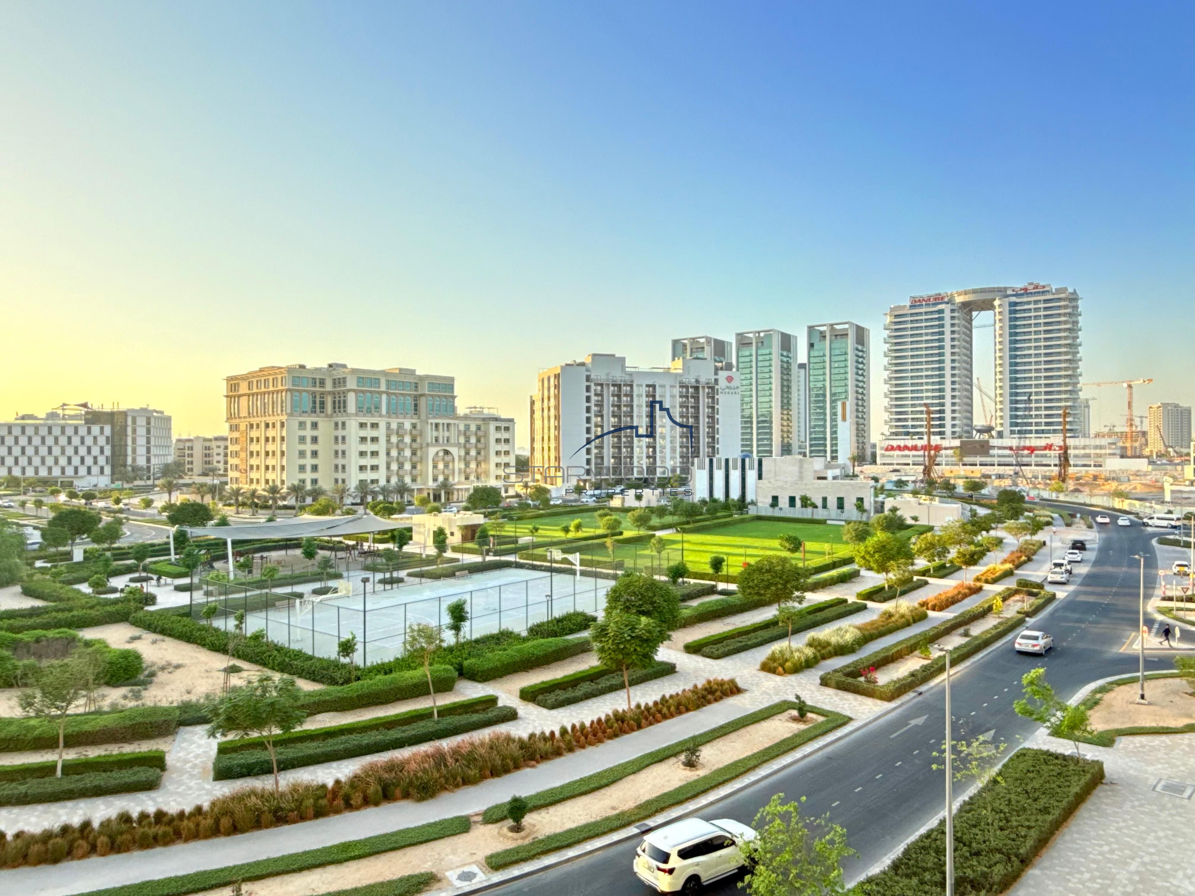 Full Park View | Brand New | With Kitchen appliances | Chiller Free