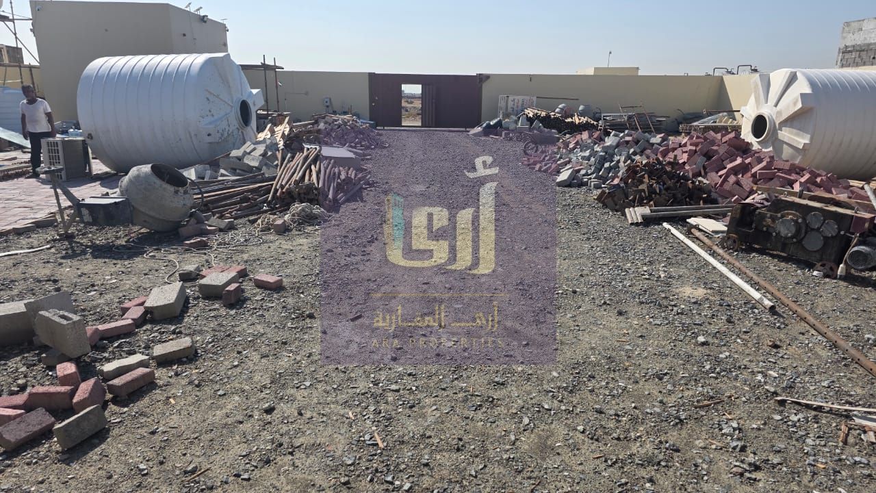 BIG OFFER INDUSTRIAL LAND FOR RENT IN AL SAJAA S 10000SQFT IN 150,000 WITH ELECTRICITY