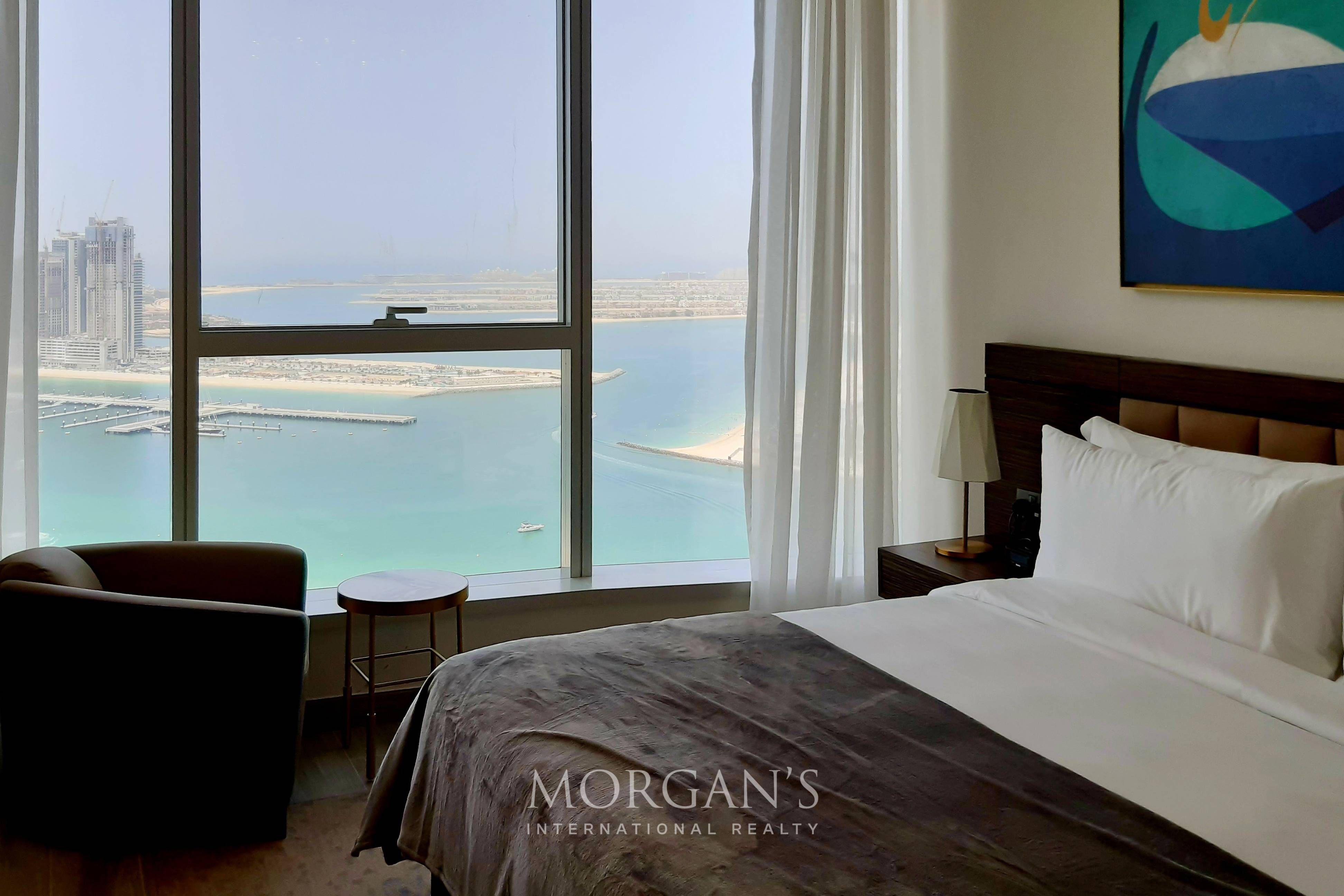 2BR + M | Palm View | Furnished