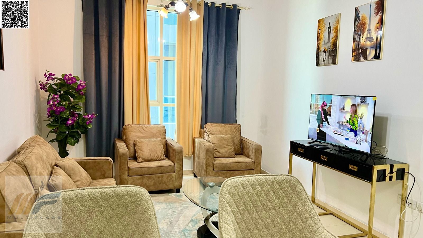 One Bedroom Hall Apartment for Sale in City Tower Ajman 757 Sq Ft with Attractive Price Comfortable Down Payment and Monthly Installment Plan