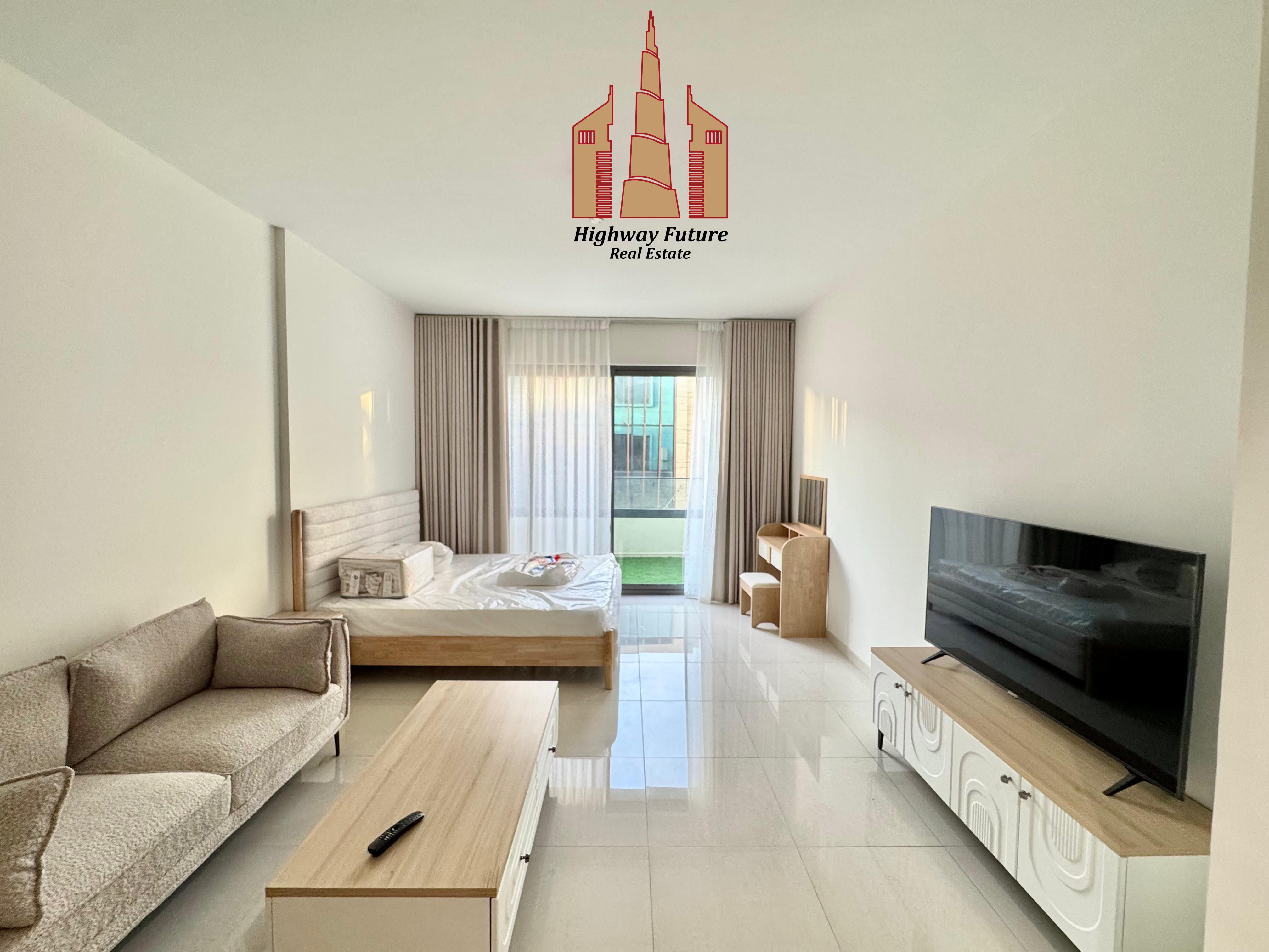 Fully Furnished Studio just 45k in Al Zahiya