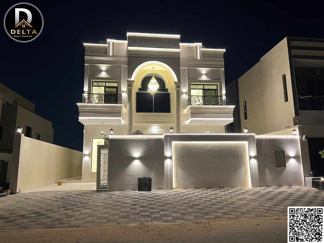 Classic villa with a large area, freehold ownership for all nationalities for life, ready to move in. Two-story villa with a large courtyard, located