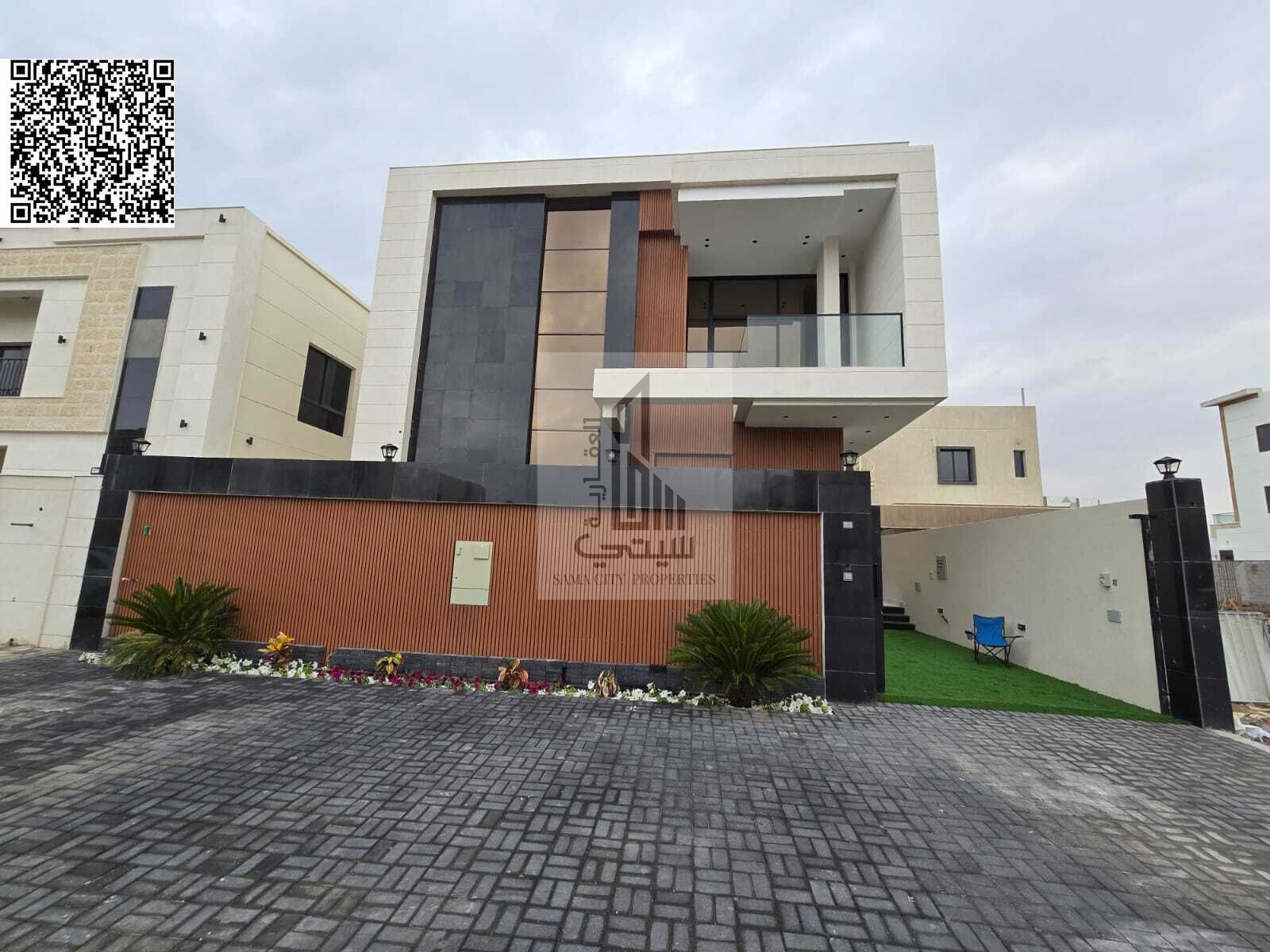 Villa for sale *Ajman * Consisting of: * *5 master bedrooms* * Majlis