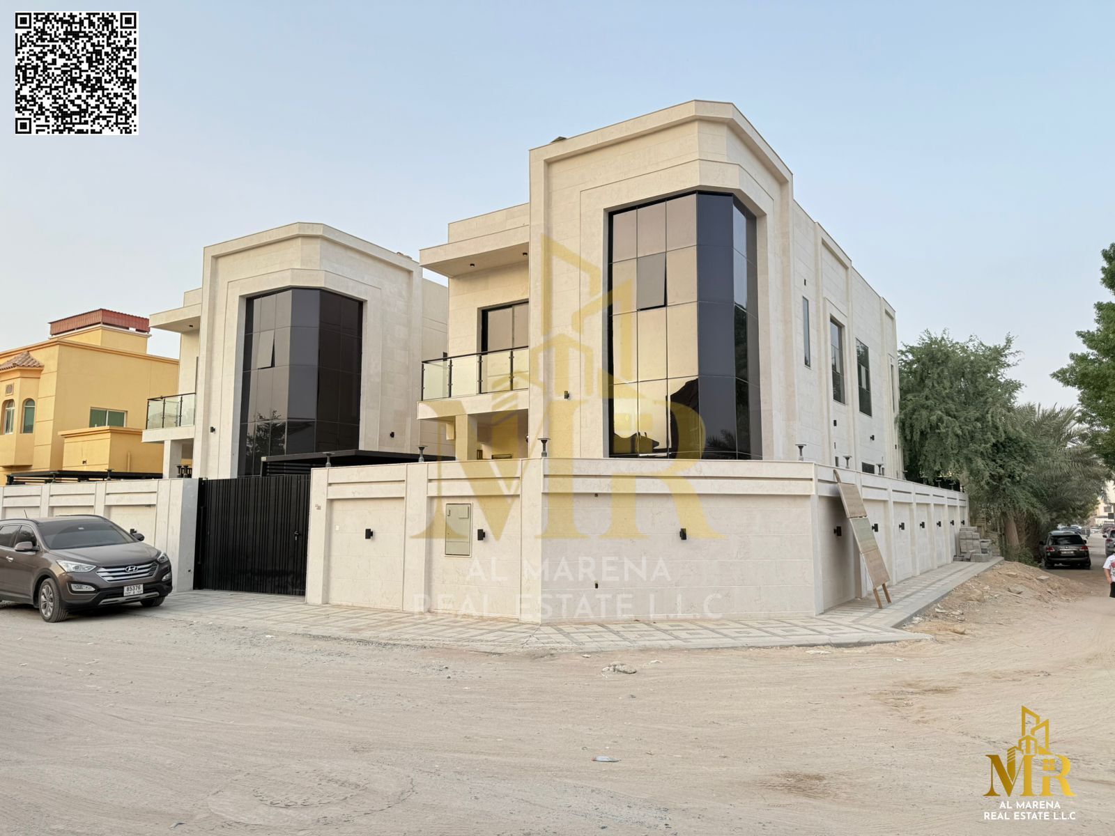 Villa in a prime location near Saudi German Hospital in Al Muweihat 3, 3,400 sq ft, 5 master bedrooms, competitive price