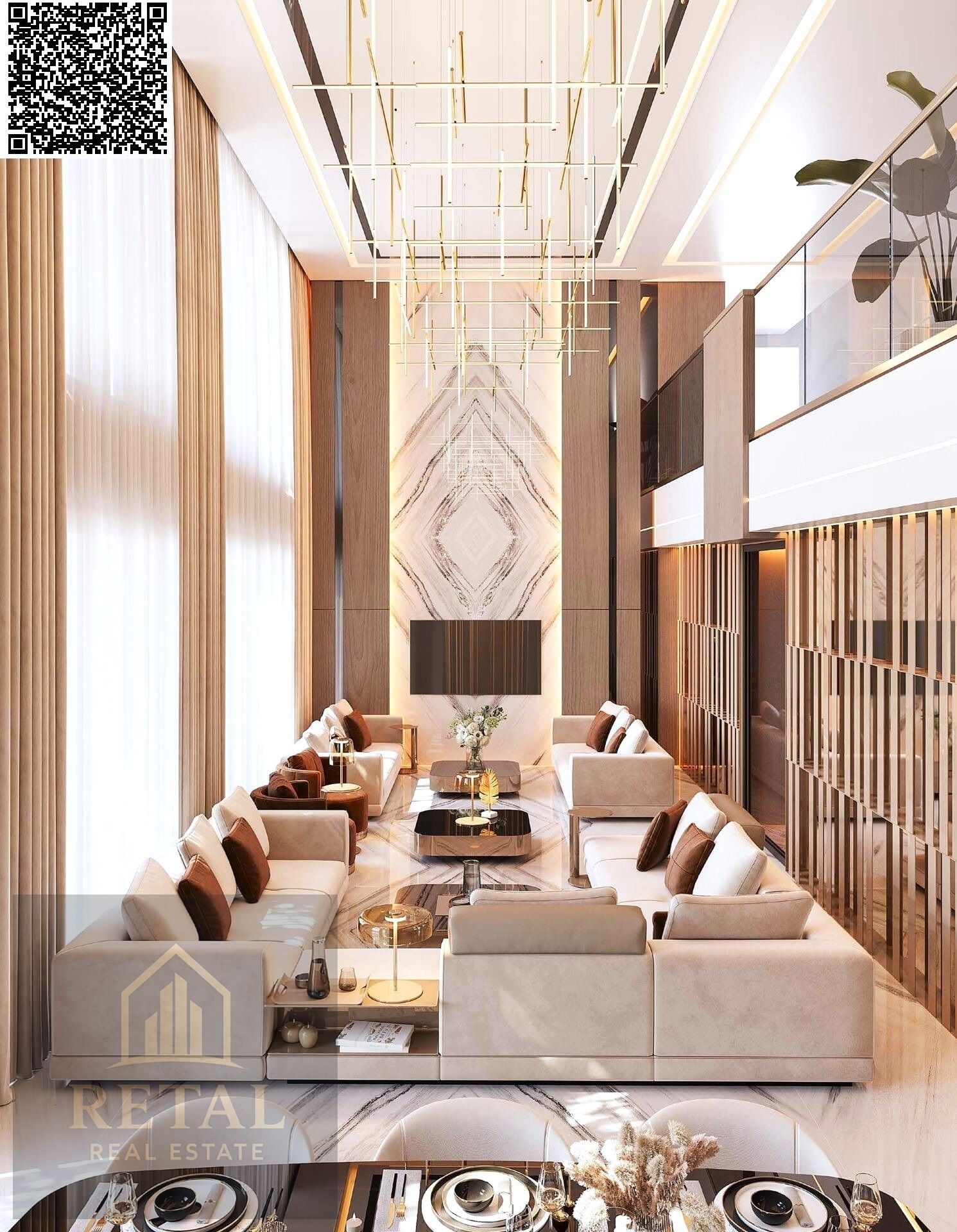 Only the elite can own a penthouse in installments in the best residential complex in Ajman.