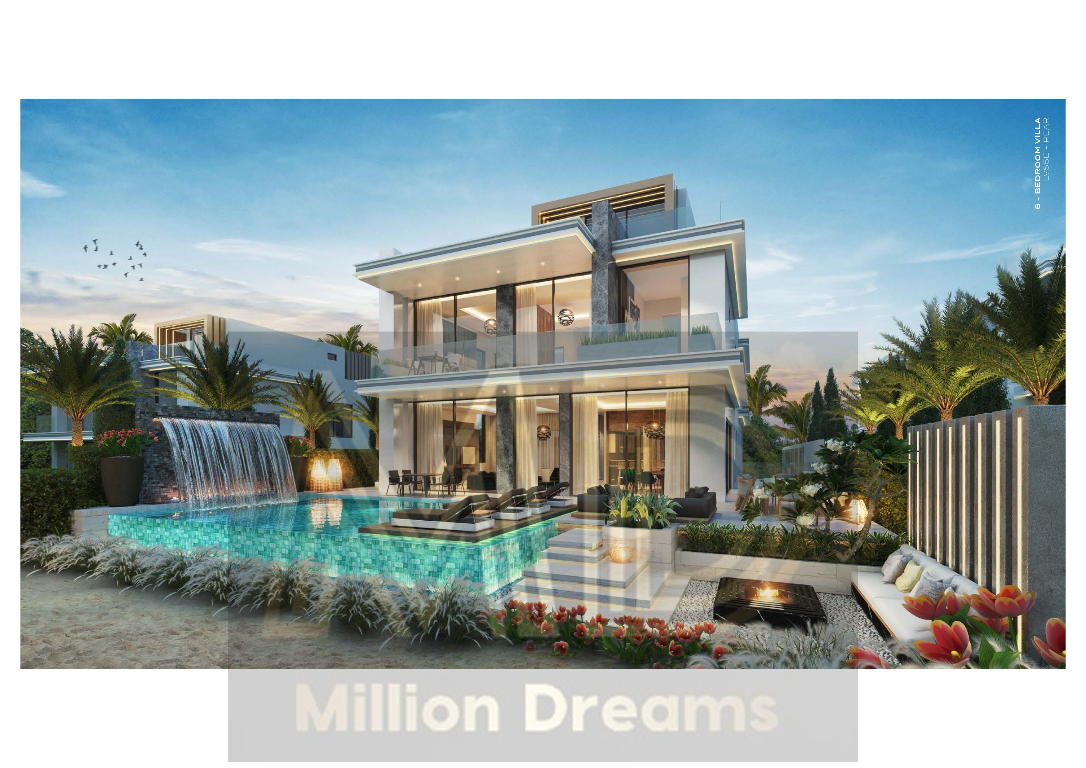 6 BEDROOM LUXURY VILLA || MODERN FINISHING || WATERFRONT