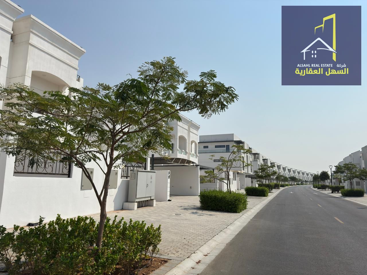 Modern Villa for Rent in a Sustainable Community in Sharjah with Partial Sea View