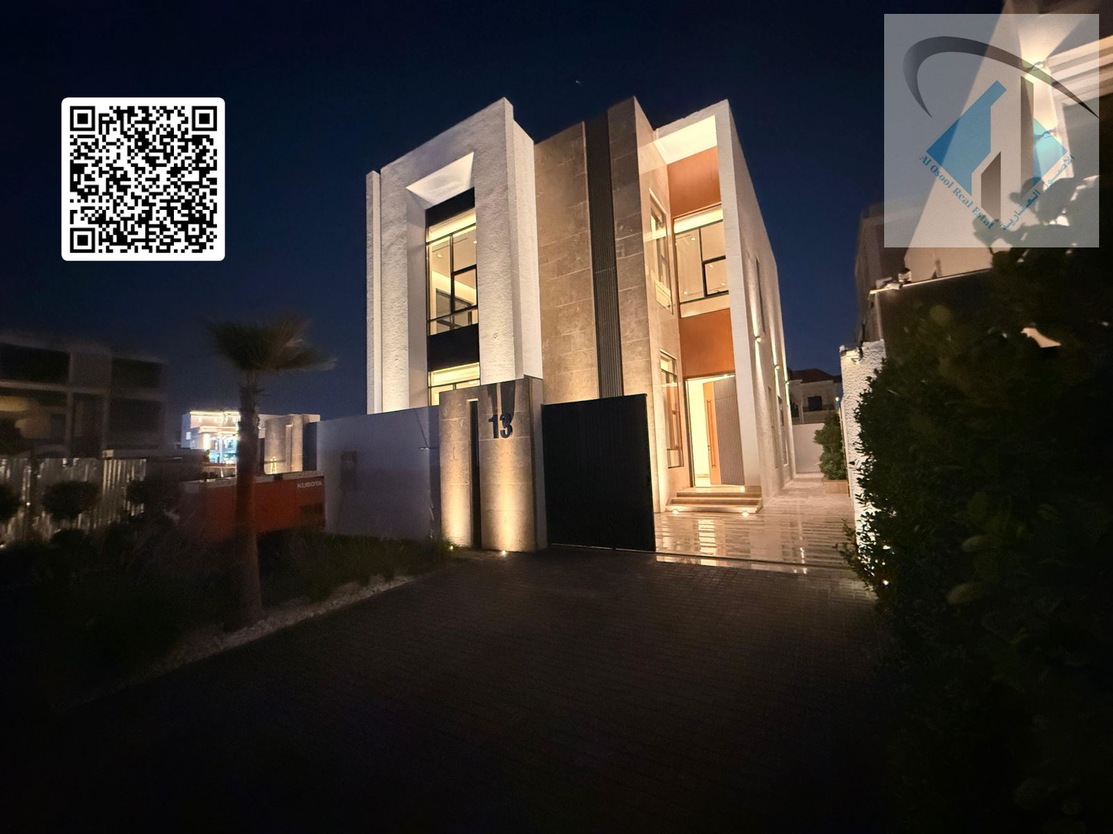You own a villa, including registration fees, in a unique location, freehold for all nationalities, close to all services