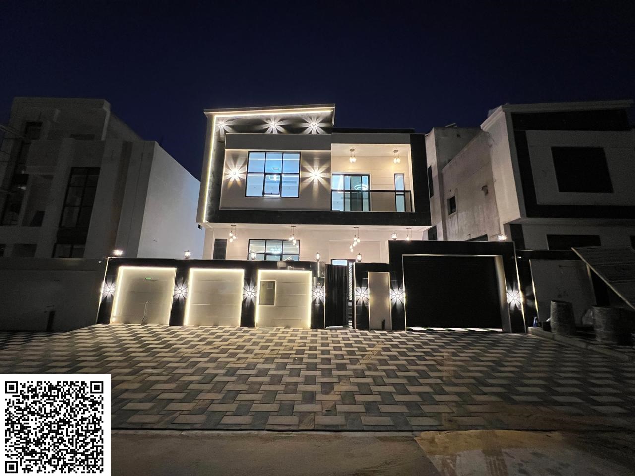 Luxury villa for sale in Al-Haliyo 2 – 6 master bedrooms | Includes registration fees and air conditioning